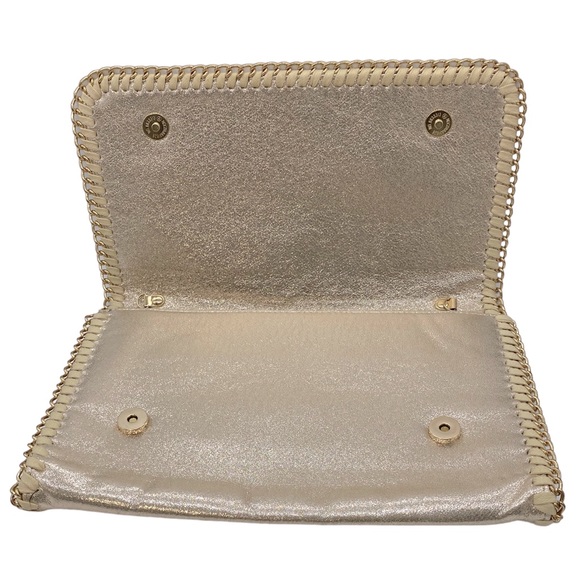 Clutch Evening Bag Champagne + Gold Phase3 by Nordstrom NWT - Picture 3 of 6